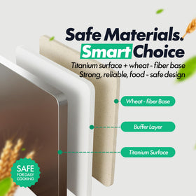 HYGIENISLIDE non-toxic materials support safe kitchen tasks
