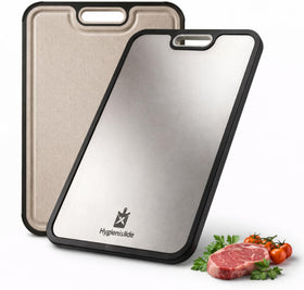 HYGIENISLIDE titanium top surface for clean raw meat prep