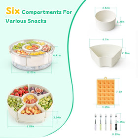 HYLCWTH Chill Base with ice core enabling hours of cooling for fruits and yogurt
