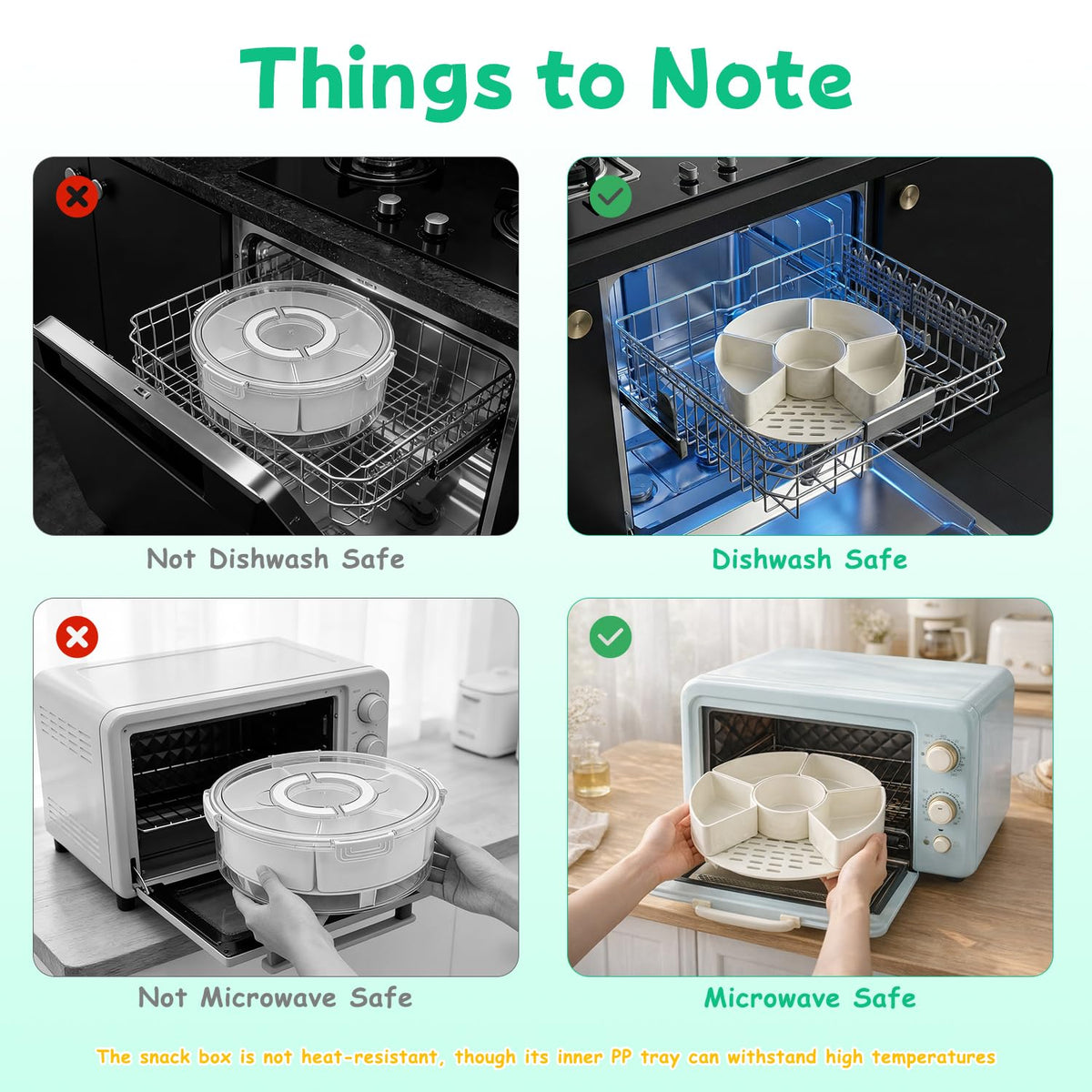HYLCWTH leak-proof lid seals and silicone locks prevent spills during travel