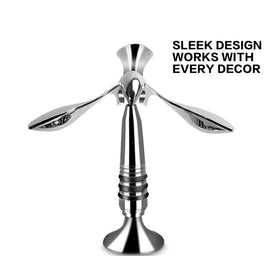 HYNZ Bird-top bottle opener opens beer and sodas with a satisfying lever.