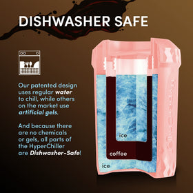 HyperChiller dishwasher-safe-parts shown for simple cleaning and maintenance.