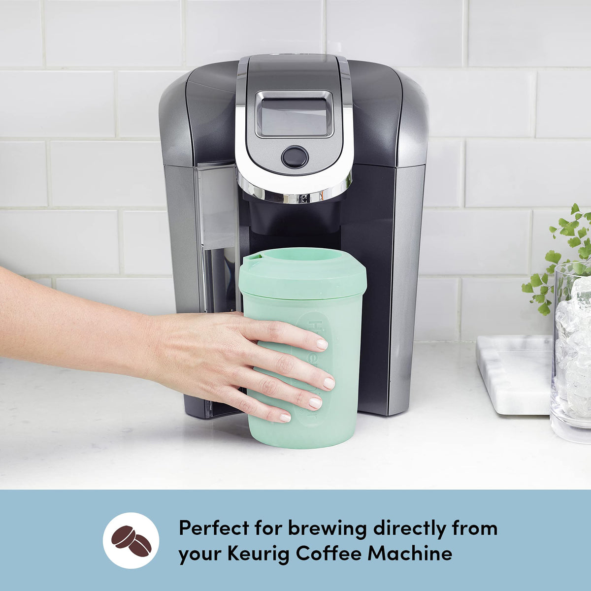 HyperChiller HC2M pour iced coffee without dilution into your glass.