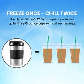 Compact stainless design fits under many brewers and saves space