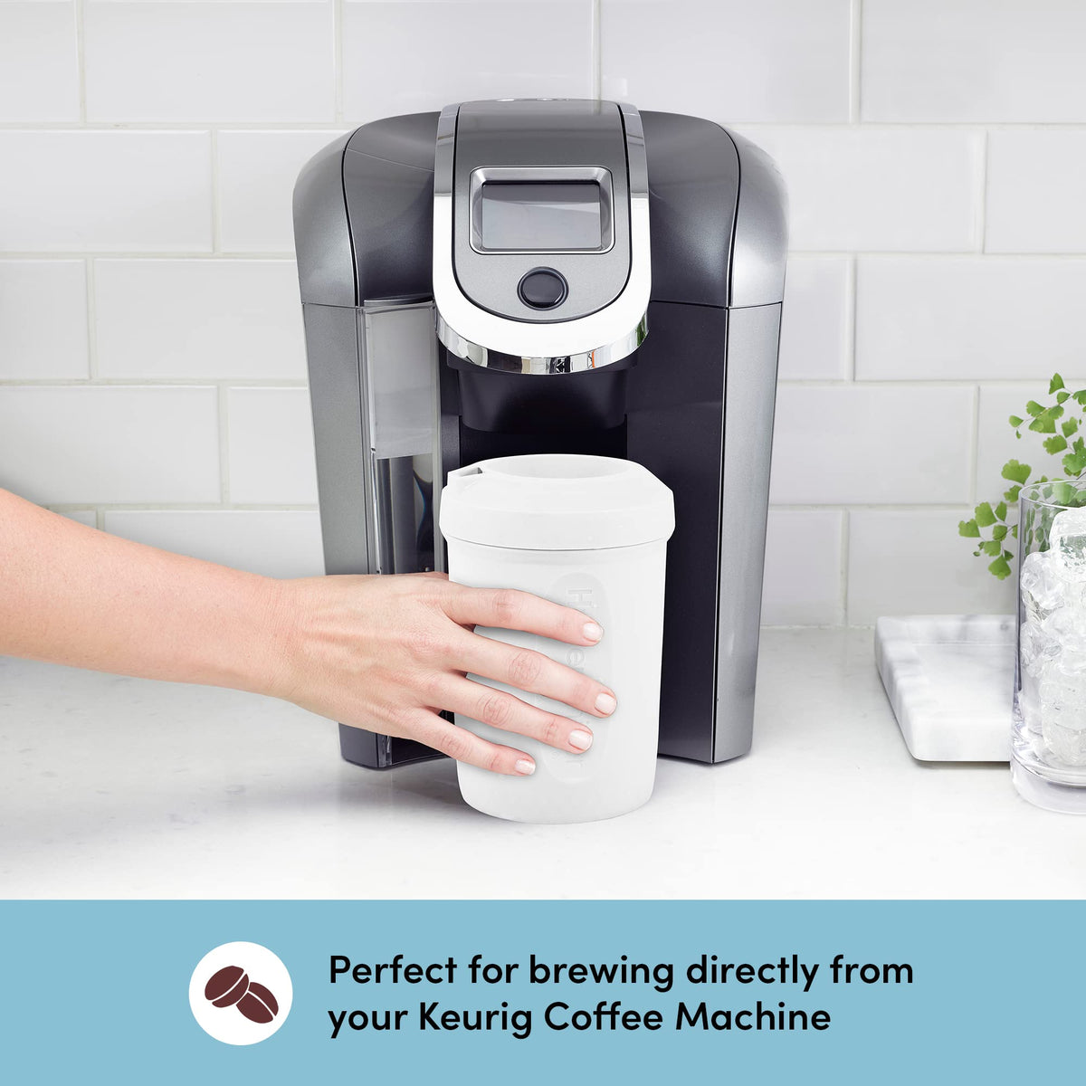 HyperChiller HC2W with K-Cup compatibility for easy direct chilling