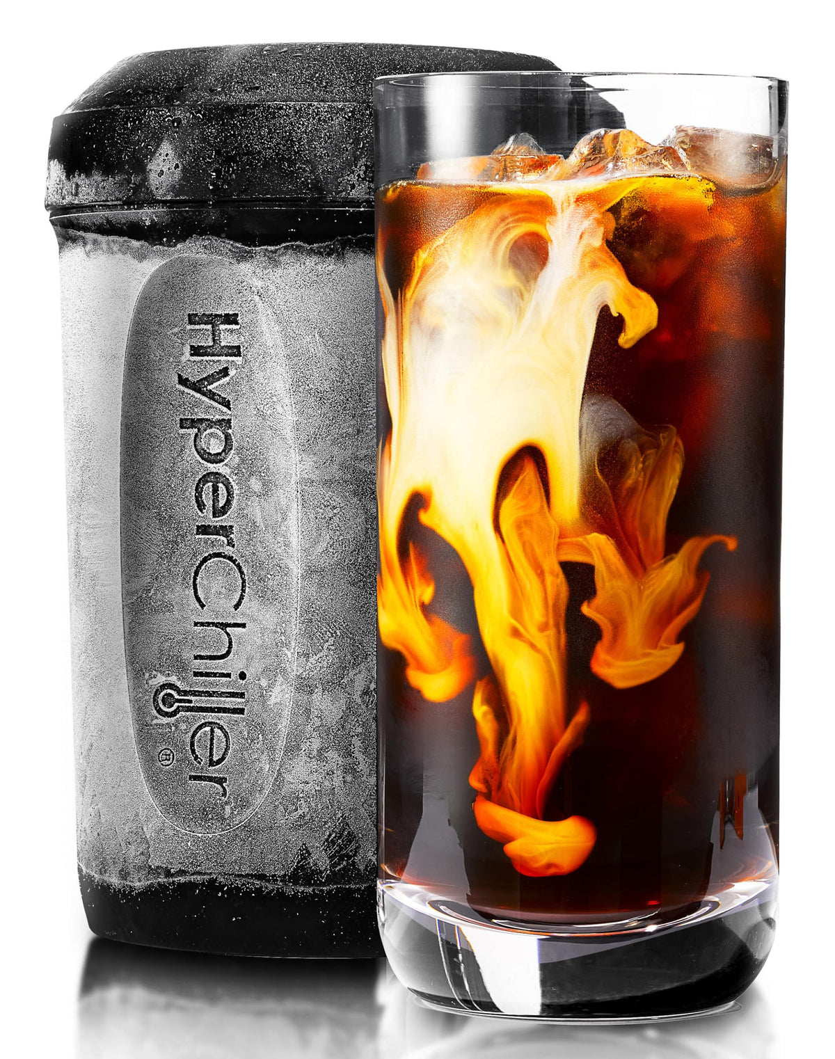 HyperChiller HC3 assembly demonstrates quick setup for iced beverages.