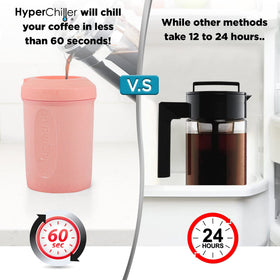 HyperChiller twelve-point-five-oz-capacity ready for single-serve beverages.