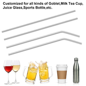 Hypermotion straw set safe for hot drinks like coffee or tea.