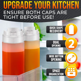 HYQO upright storage design demonstrates space-saving kitchen organization