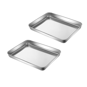 HYTK extra-small baking sheet front view for compact oven use