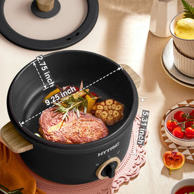 HYTRIC hot pot 2.5L detachable cord design eases on-the-go use