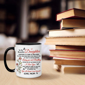 Hyturtle To My Daughter mug with a glossy ceramic finish for a premium look.