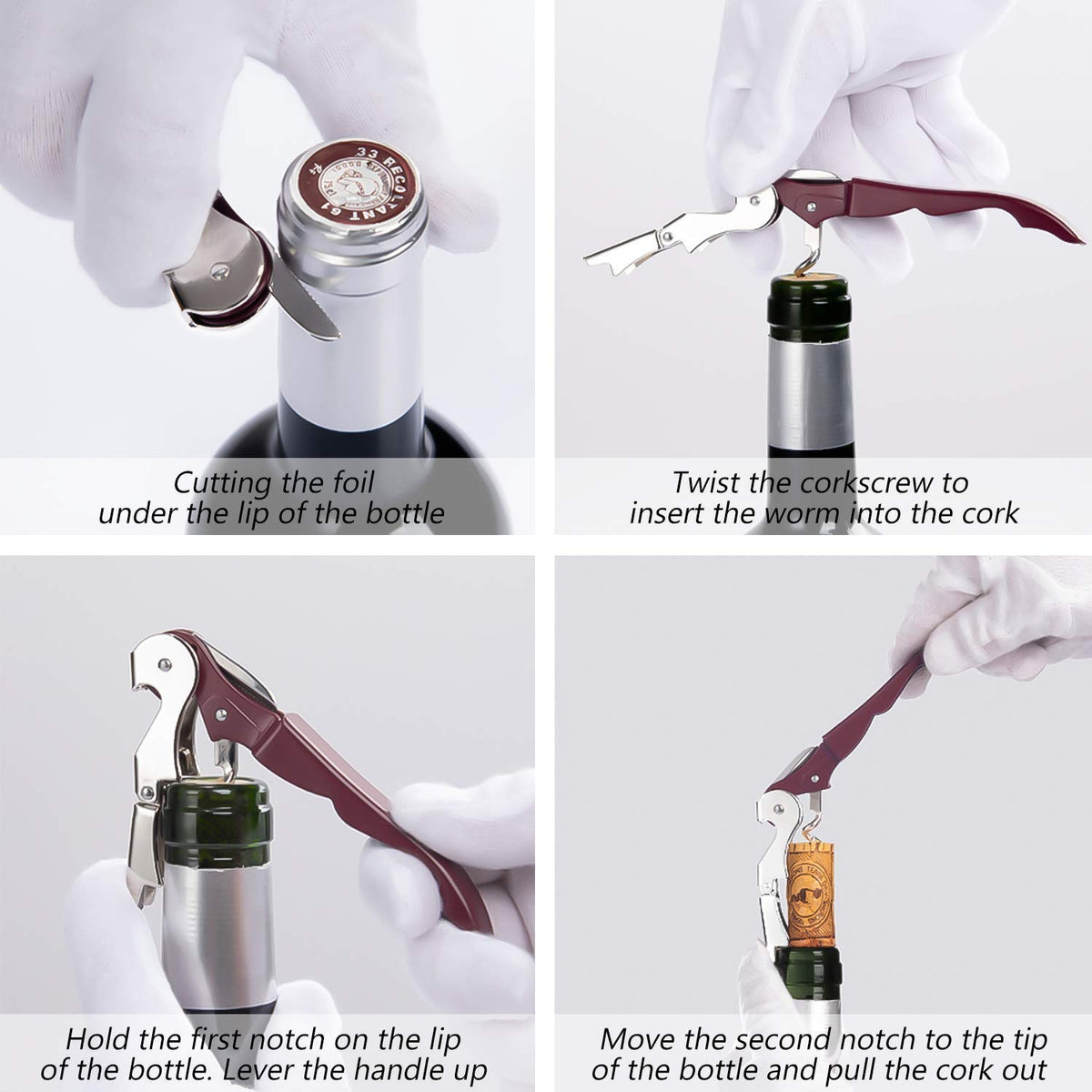 HYZ bartender corkscrew set for efficient bar service