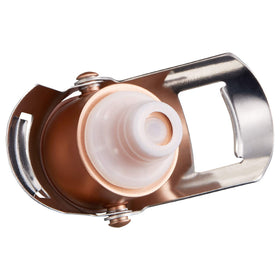 HYZ silver champagne stopper delivers sleek, dishwasher-safe convenience.