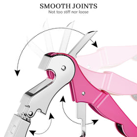HYZ compact palm-size opener fits pockets for picnics and travel.