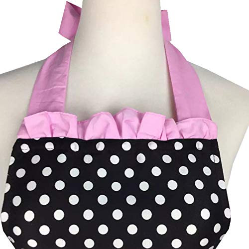 Hyzrz cotton apron with easy-care, fade-resistant fabric.