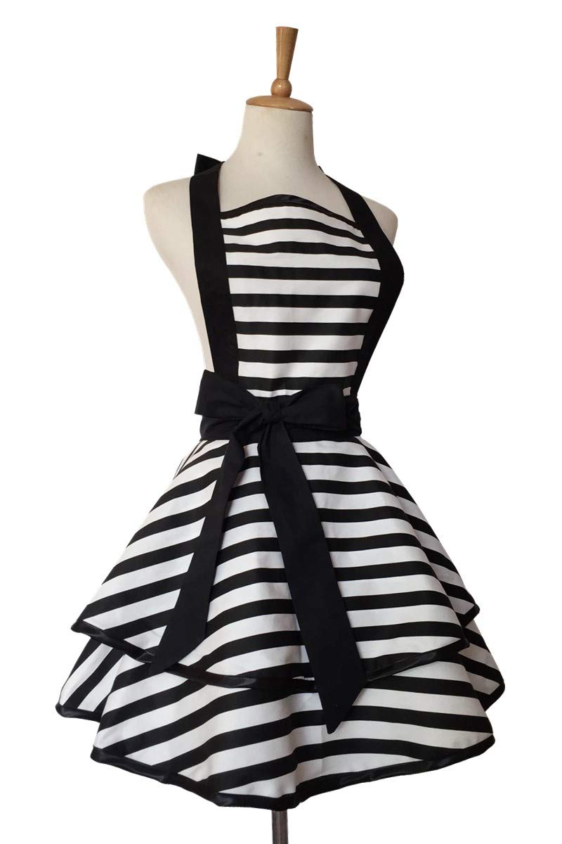 Close-up of Hyzrz cotton texture highlighting soft, breathable fabric in black apron.
