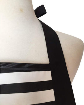 Hyzrz machine-washable fabric for easy care after busy cooking sessions.