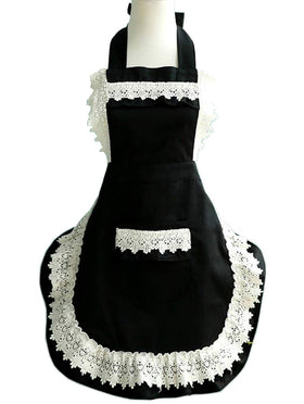 Hyzrz Lovely Home Work apron front view with two pockets for quick storage.