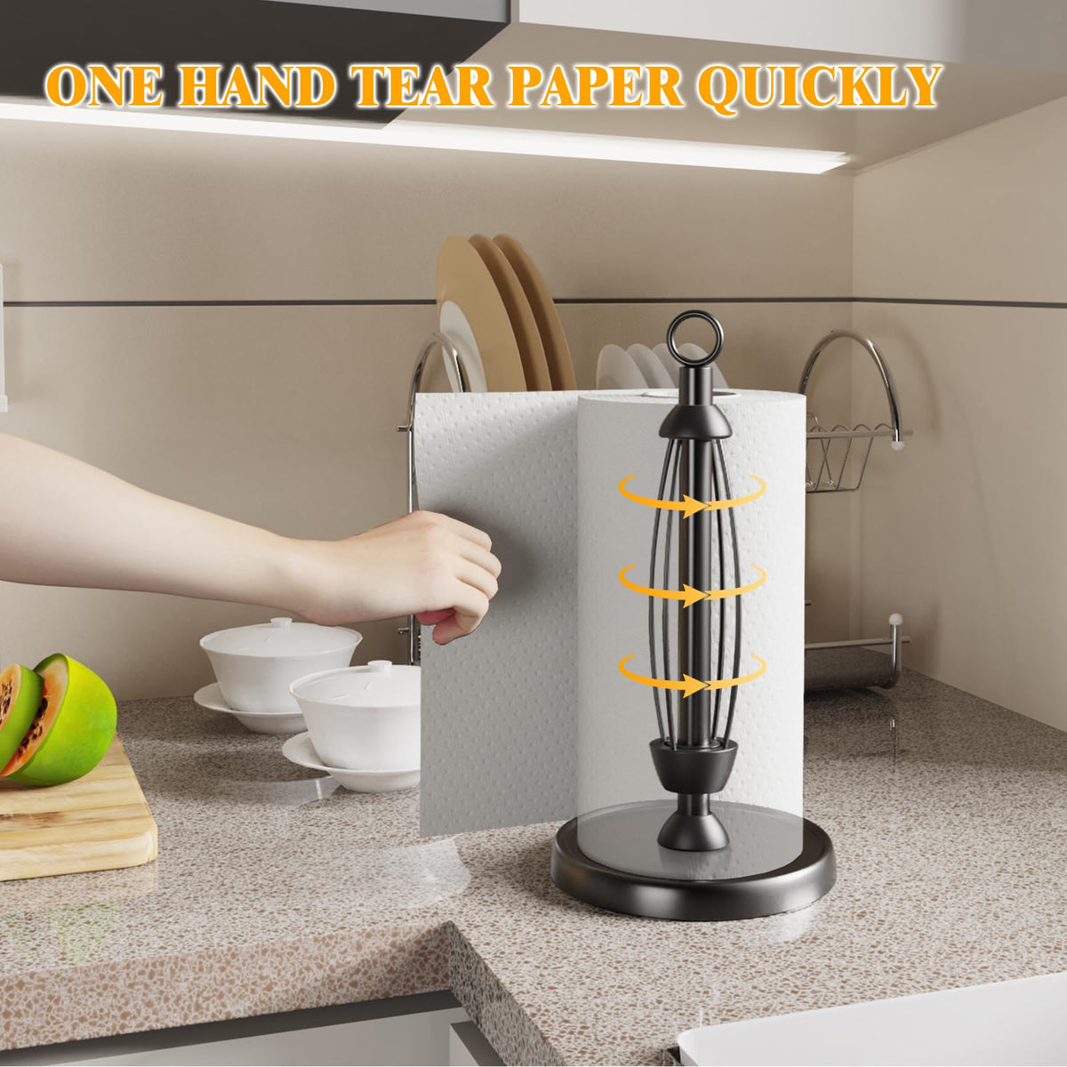 HZE holder features a circular top design for easy carrying and maneuvering.