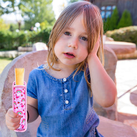 Hzran washable and reusable holders simplify summer snack routines.