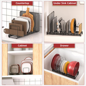 HzTinT durable iron frame construction supports heavy kitchenware