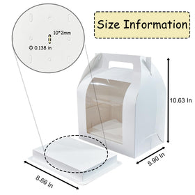 Hzzycaxli cake pop stand with evenly spaced holes for stability during transport.