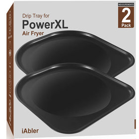 iAbler original air fryer drip tray for PowerXL Vortex Pro 10 qt catches oil and crumbs for easy cleanup
