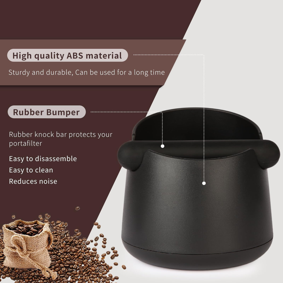 IAOSEN silicone tamping mat is food-grade and stabilizes tamping