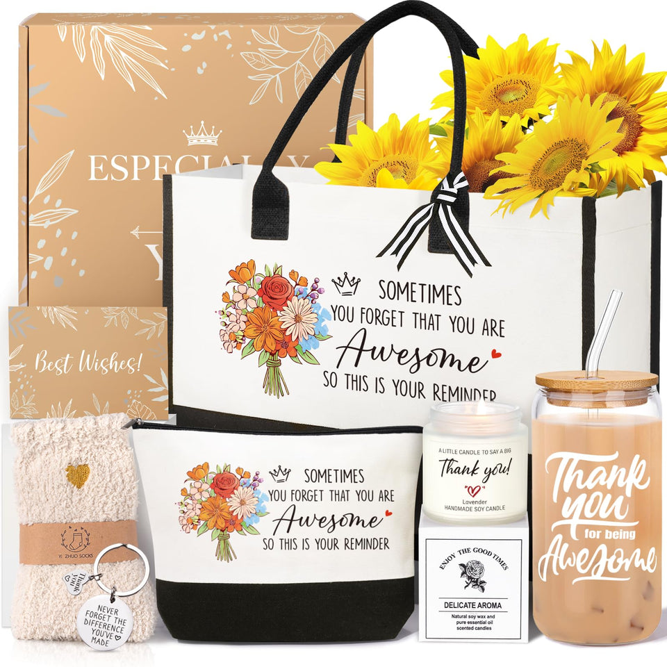 iAOVUEBY canvas tote bag for daily use, spacious and sturdy.