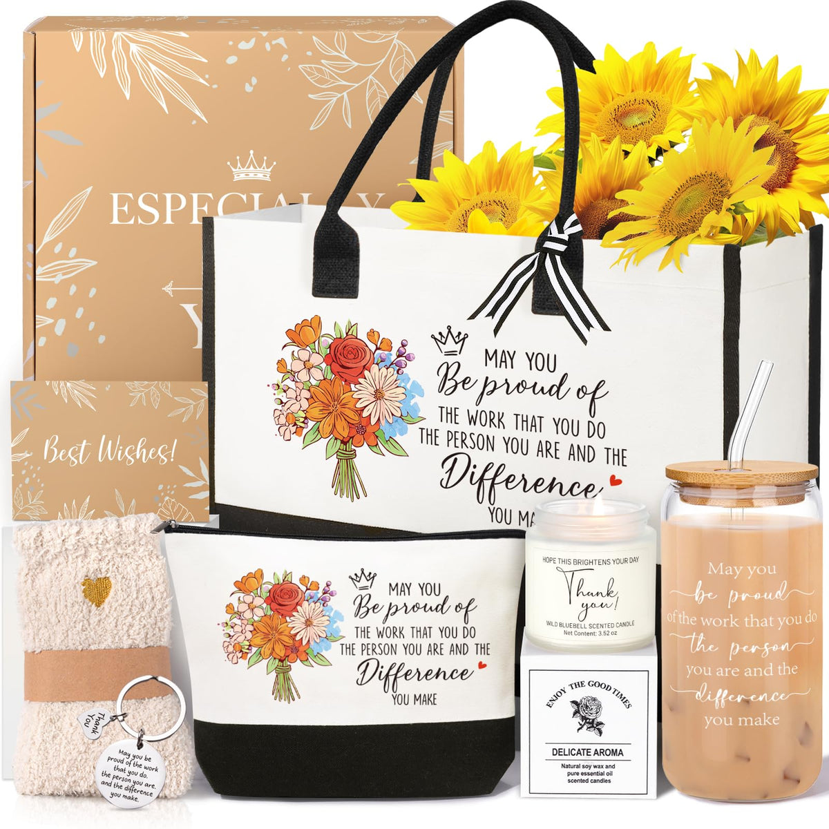 iaovueby gift basket for women, ideal for employee appreciation and thoughtful gifting.