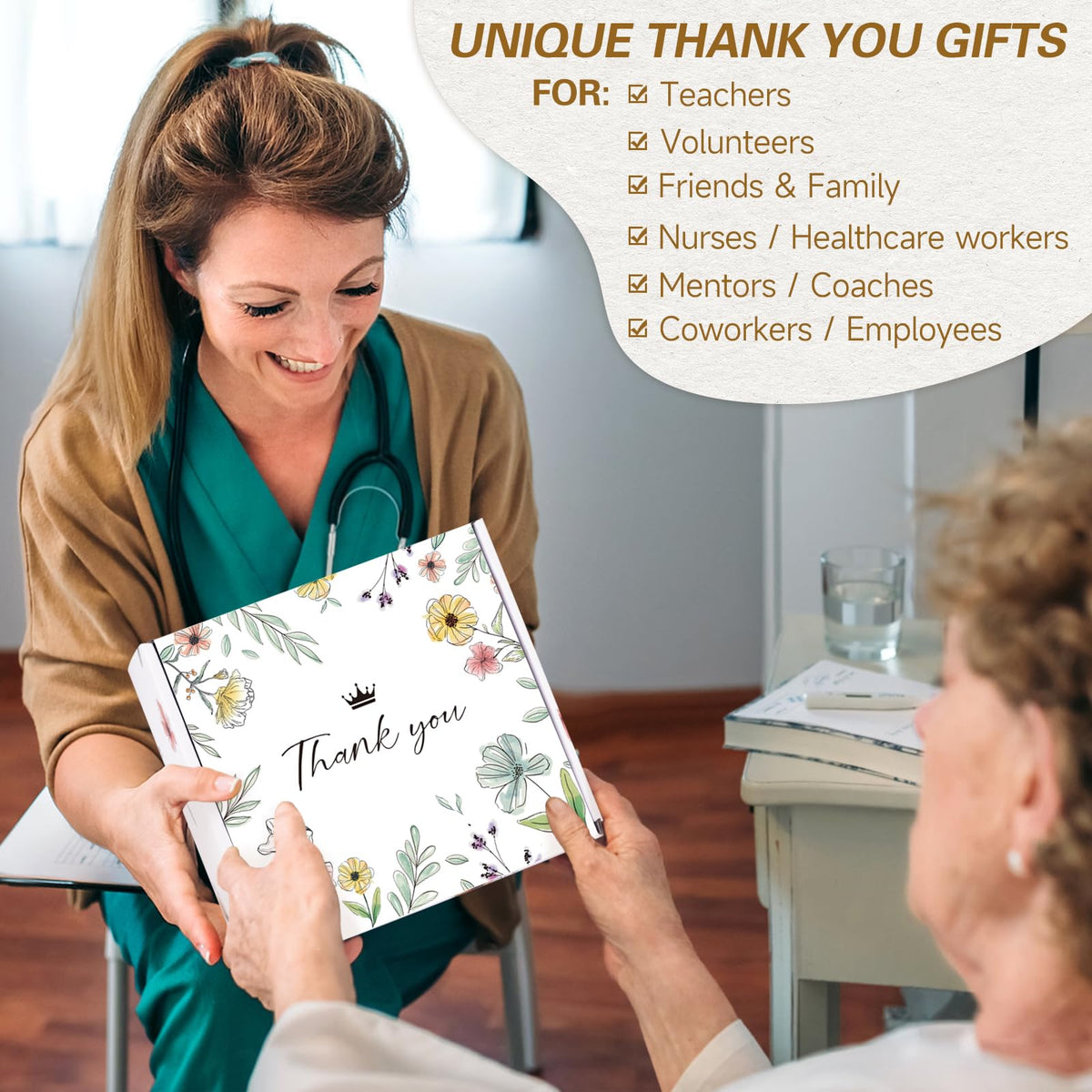 iaovueby gift box with contents showing a complete appreciation set
