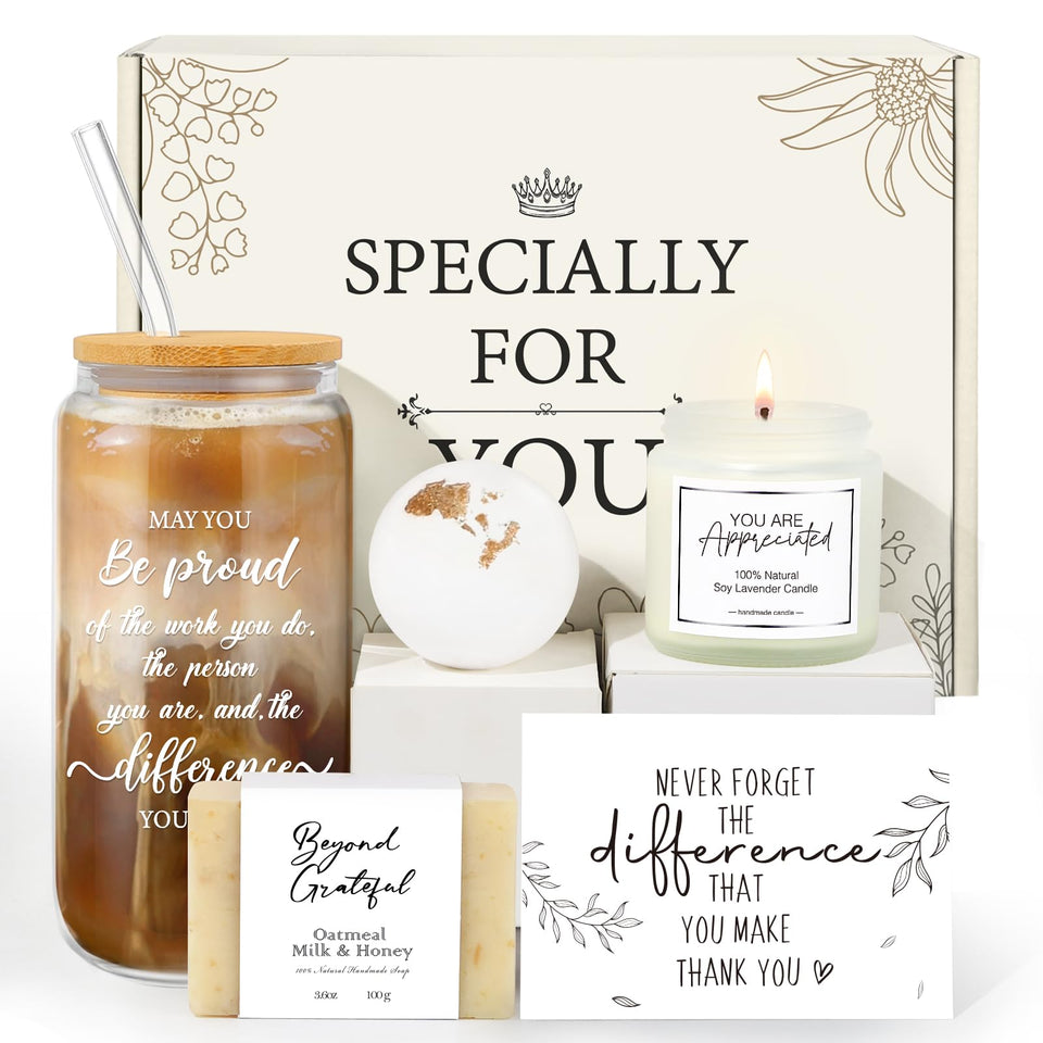 iAOVUEBY Gratitude Deluxe Gift Box conveys heartfelt appreciation for coworkers.