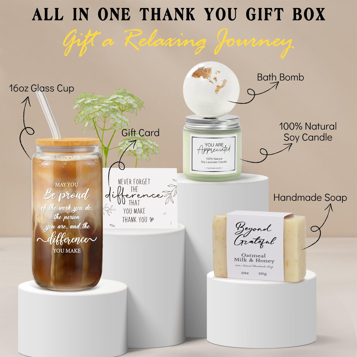 iAOVUEBY Handmade Soap provides gentle cleansing with a thoughtful touch.