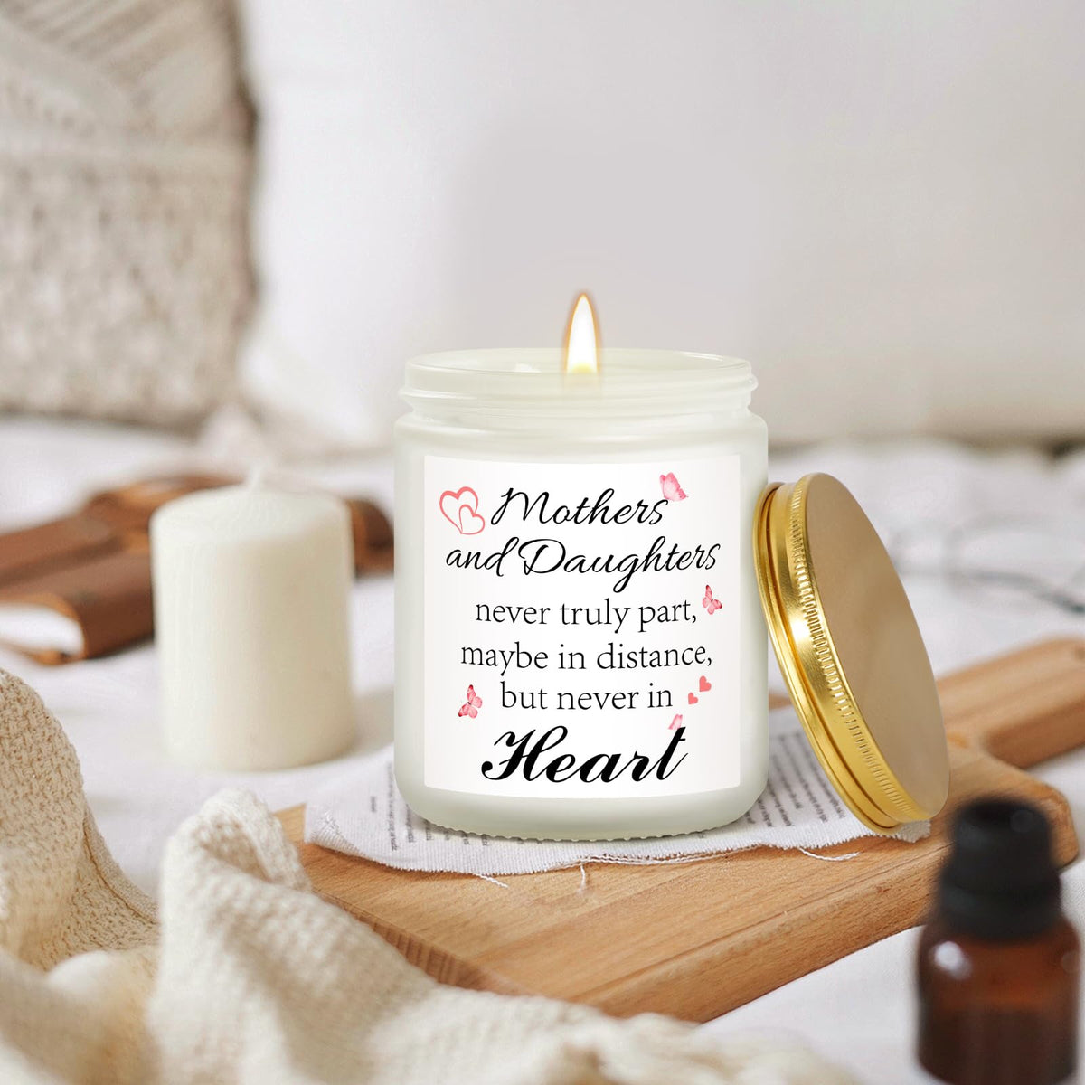 iaovueby makeup bag featuring a heartfelt quote for daily organization