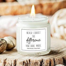 iaovueby Never forget candle with calming aroma for unwinding after work.