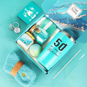 iAOVUEBY relaxing spa gift set for her delivers at-home calm.