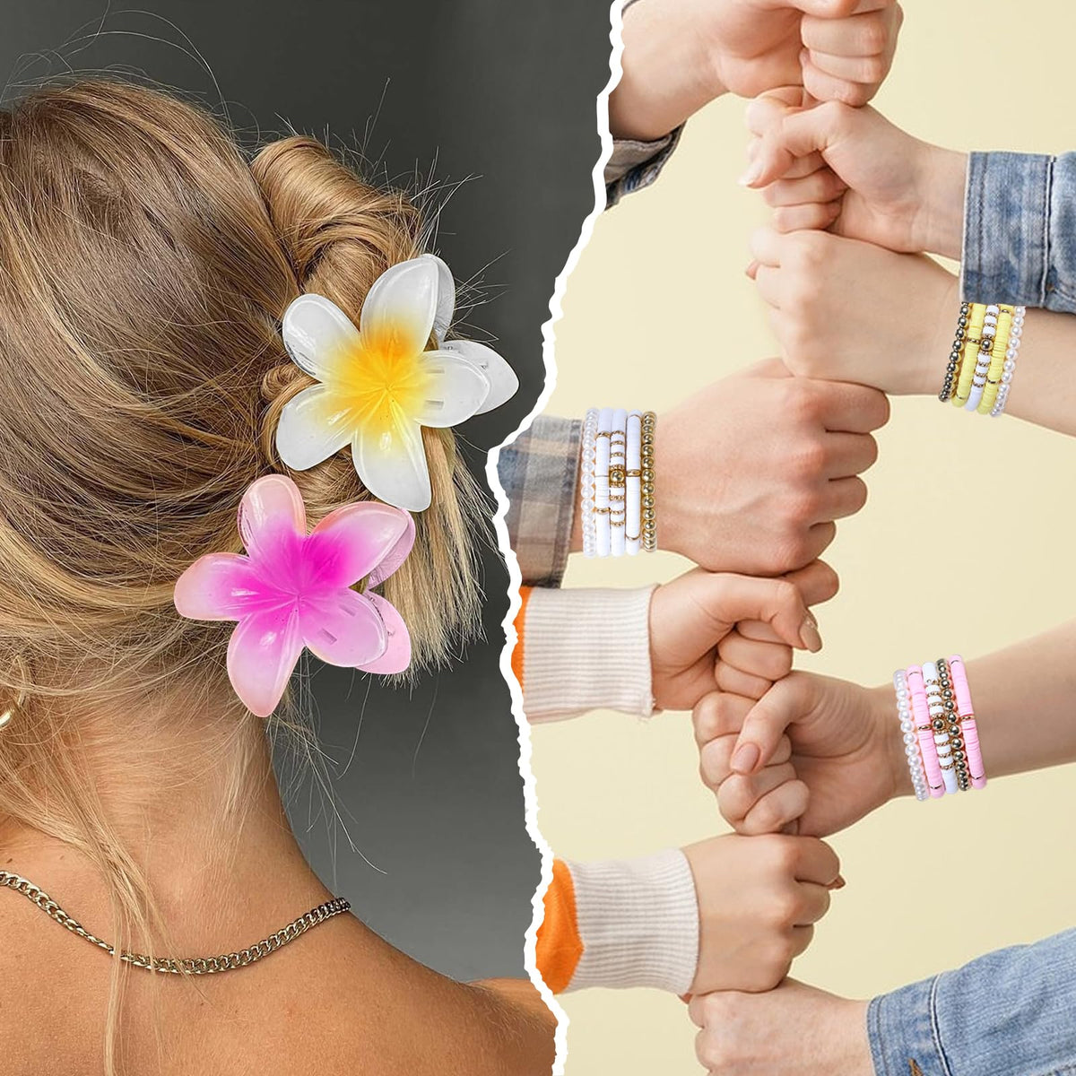 iAOVUEBY silk scrunchie offers gentle all-day wear