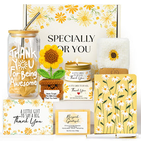 iAOVUEBY glass cup in the Thank You gift box for daily coffee rituals