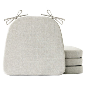 IASEAHK dining chair cushions set of four shown on chairs for added comfort