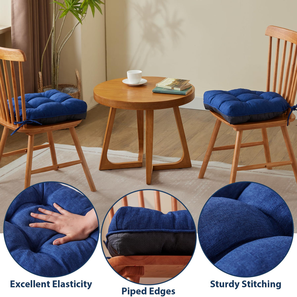 IASEAHK ultra-fine fiber cover delivers soft, breathable feel during meals.