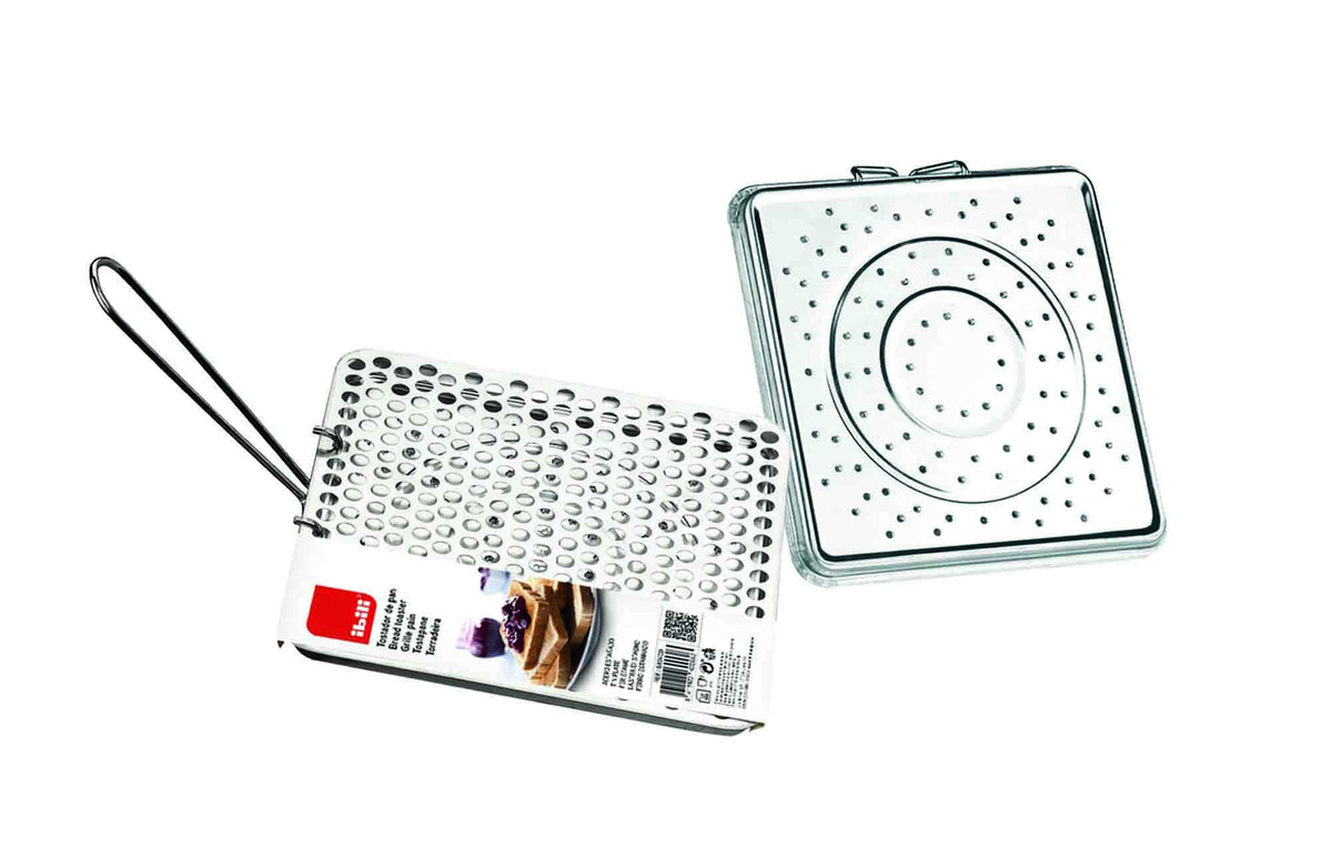 Ibili foldable tin plate toaster diffuser-down for even heating