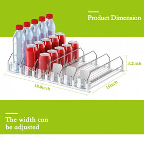 IBORING beverage dispenser with ABS pusher delivering smooth operation