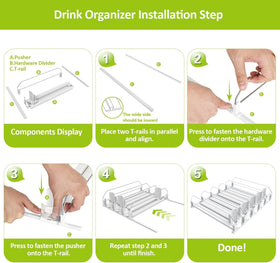 IBORING tool-free installation process shown for quick setup
