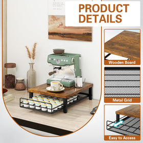 IBUYKE compact counter design saves space while pods stay within reach