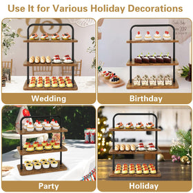 IBUYKE large base supports generous dessert displays.