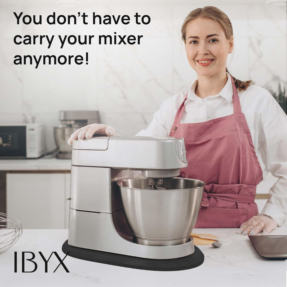 Ibyx mixer slider, made in Canada, combines durability with daily kitchen practicality.