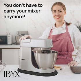 Ibyx mixer slider, made in Canada, combines durability with daily kitchen practicality.