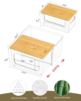 iCASA small lidded box shown with laundry pods for convenient laundry room access.