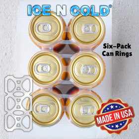 Ice N Cold 6pk can rolls universal-fit: fits all 12 oz beer and soda cans.